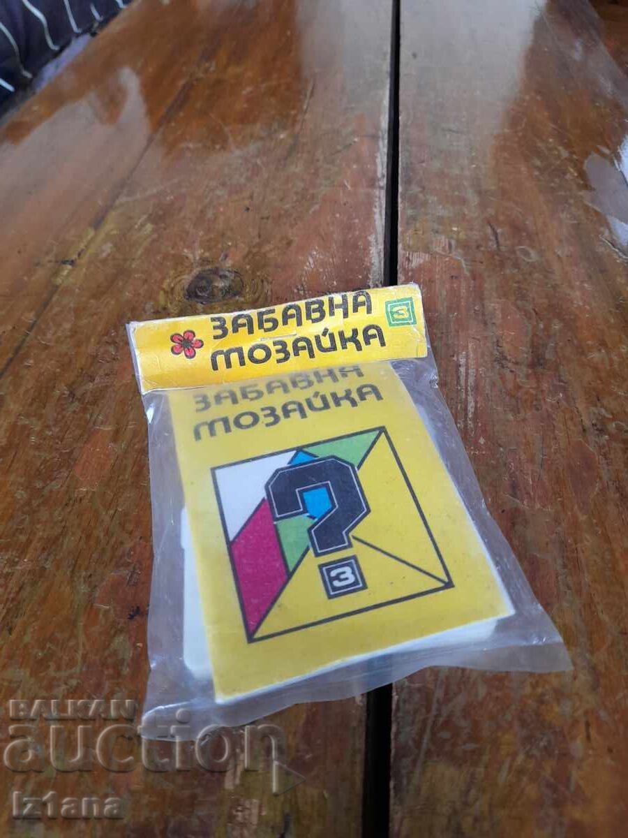 Old Children's Game Fun Mosaic 3