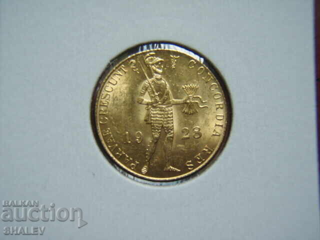 1 Ducat 1928 Olanda - AU+ (aur) cu preț 1079.89 BGN | € 552.14 1 Ducat 1928 Olanda - AU+ (aur) cu preț 1079.89 BGN | € 552.14