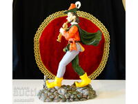 Statuetă din porțelan, figură Flautistul din Hamelin