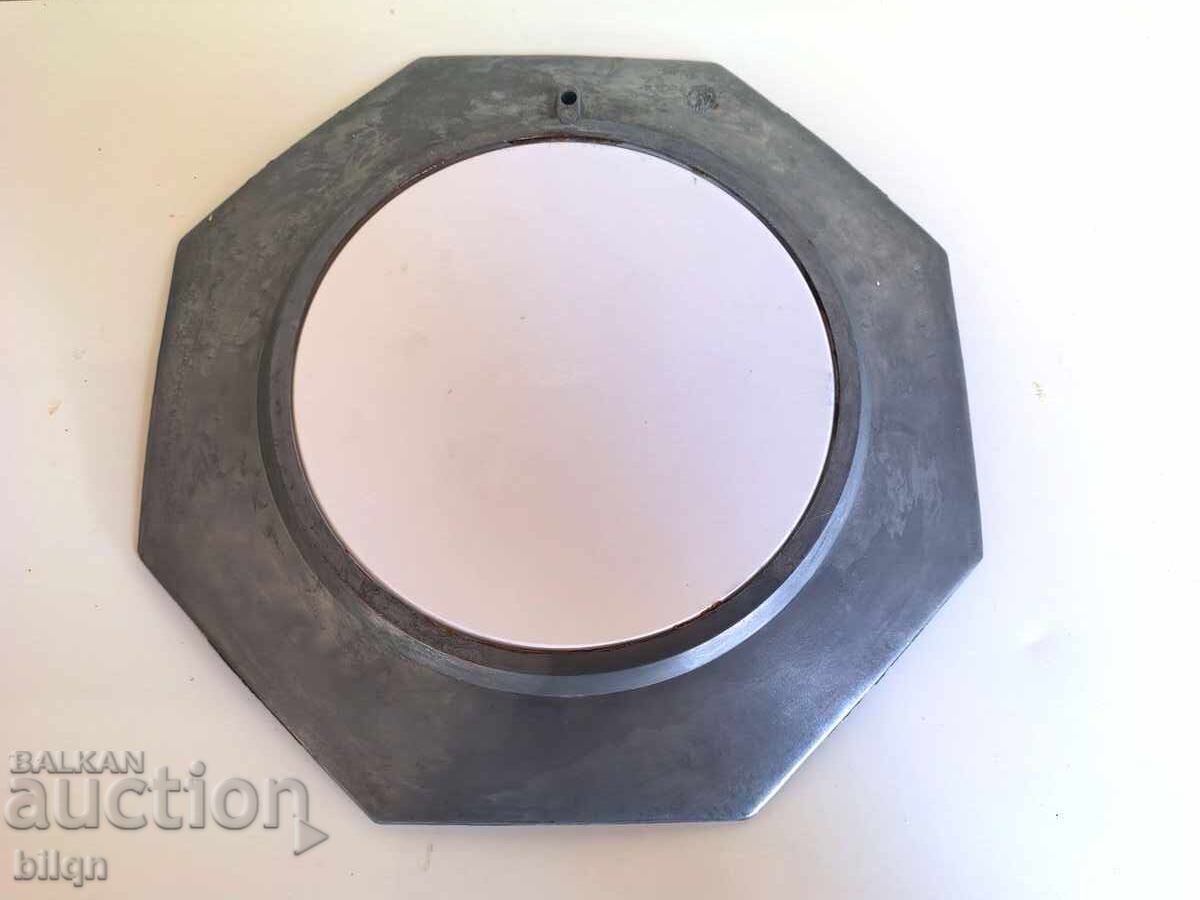 Farfurie de colecție superbă, cositor și ceramică - 5