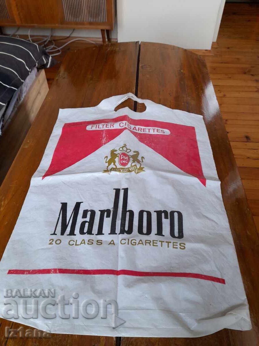 Παλιά πλαστική σακούλα Marlboro