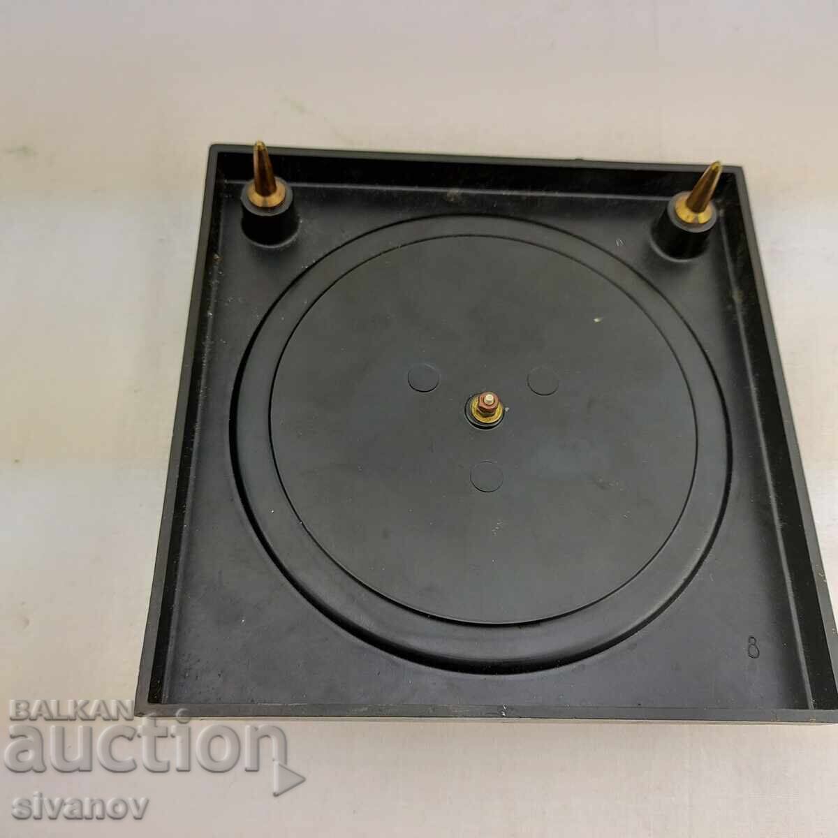 Old table calendar with thermometer Moscow #2637 - 5