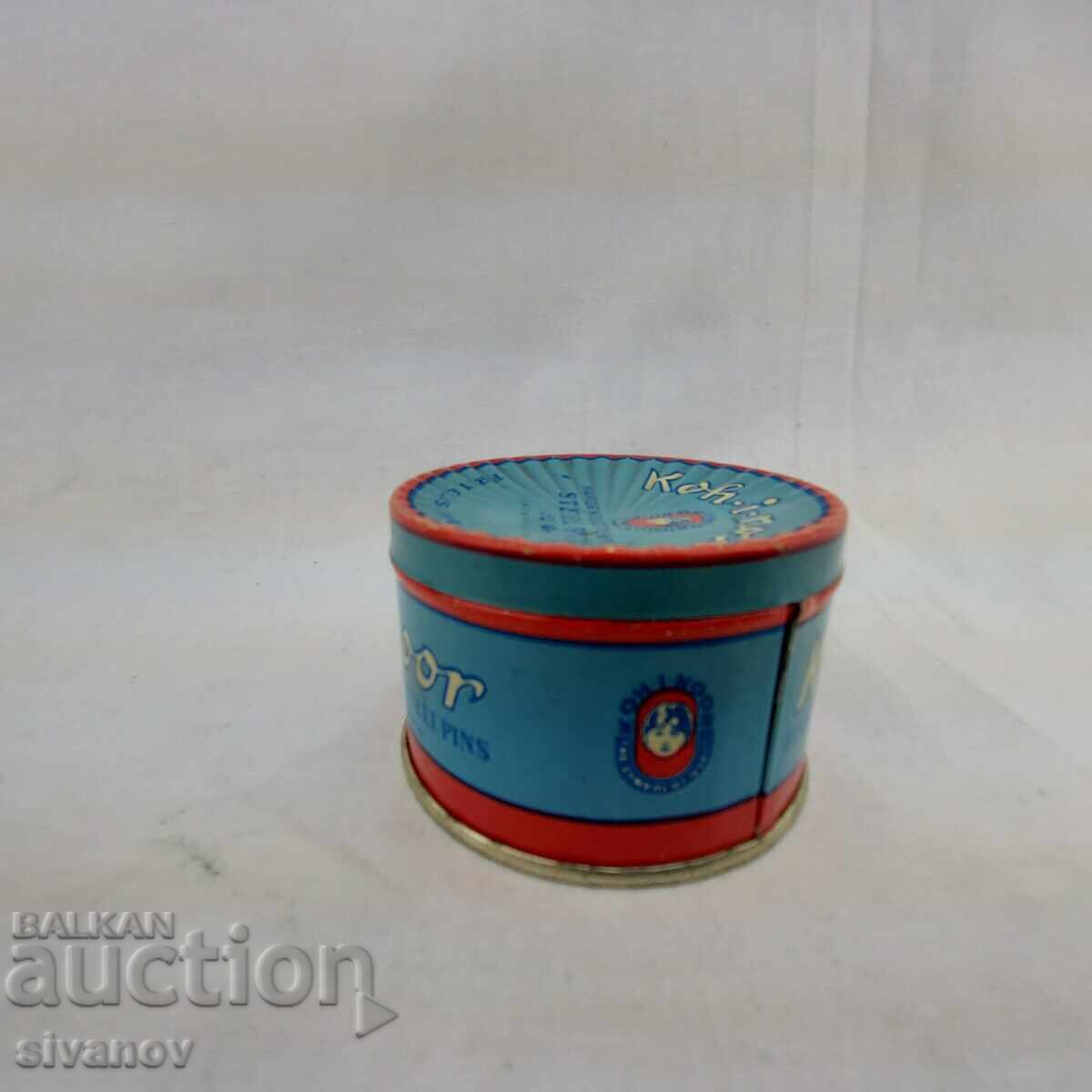 Παλιό μεταλλικό κουτί Koh-I-Noor Τσεχοσλοβακία #2645 με τιμή 14.99 BGN | € 7.66