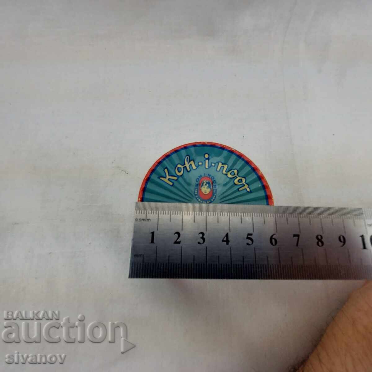 Παλιό μεταλλικό κουτί Koh-I-Noor Τσεχοσλοβακία #2646 - 6