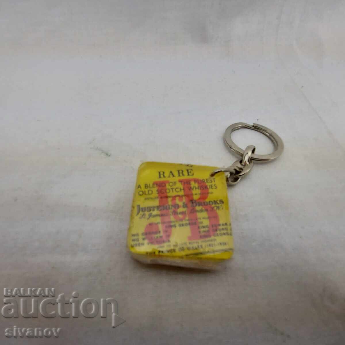 Vintage J&B Rare Scotch Keychain #2647 with price 9.99 BGN | € 5.11 Vintage J&B Rare Scotch Keychain #2647 with price 9.99 BGN | € 5.11