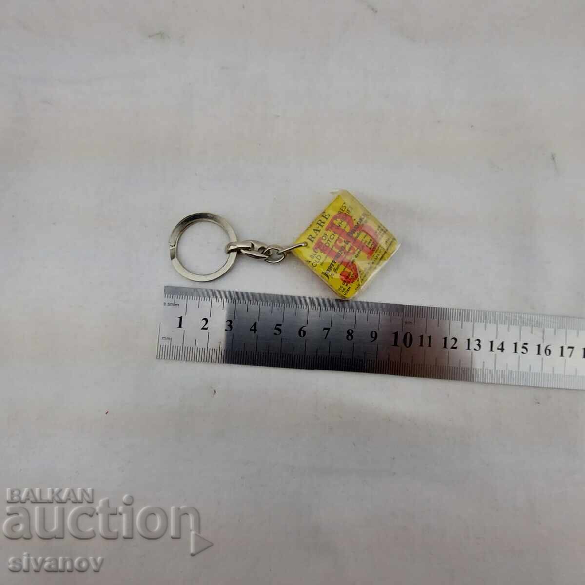 Vintage J&B Rare Scotch Keychain #2647 - 6 Vintage J&B Rare Scotch Keychain #2647 - 6