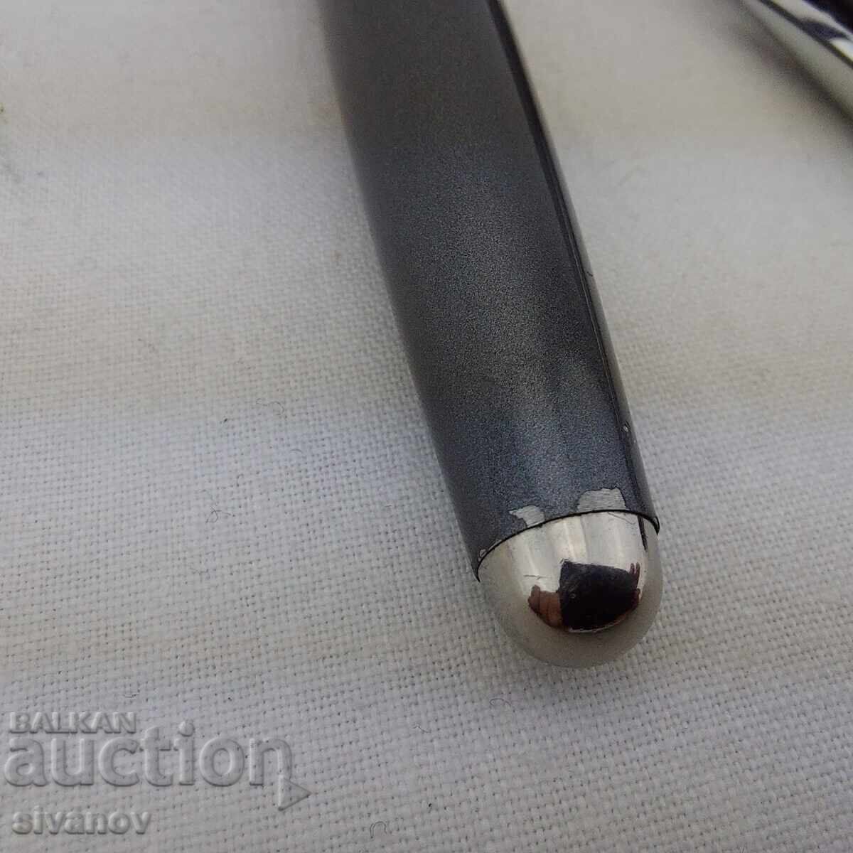 Delivery of Interesting gray metal INOXCROM pen #2667