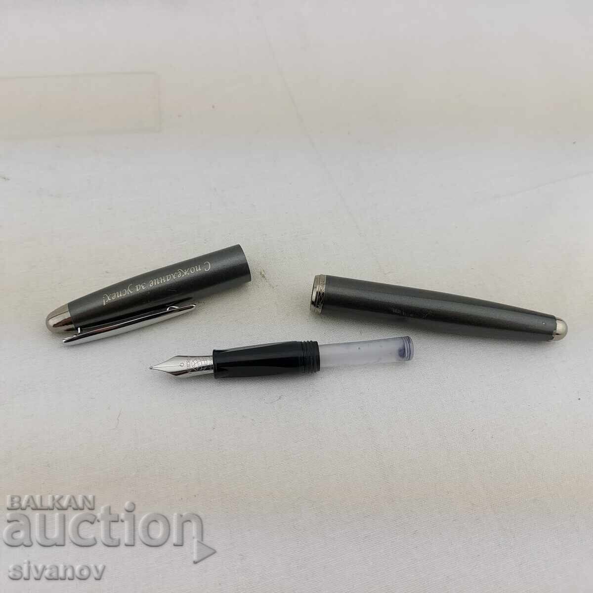 Interesting gray metal INOXCROM pen #2667 - 6