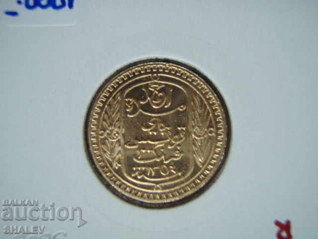 100 Francs 1935 Tunisia (100 франка Тунис) - AU/Unc (злато) - 5