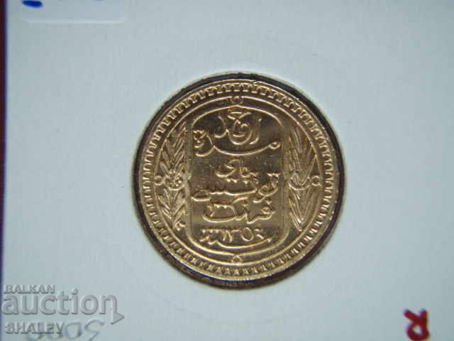 100 Francs 1935 Tunisia (100 франка Тунис) - AU/Unc (злато) - 6