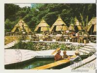 Картичка  България  Варна  Златни пясъци Бар "Колибите" 2*