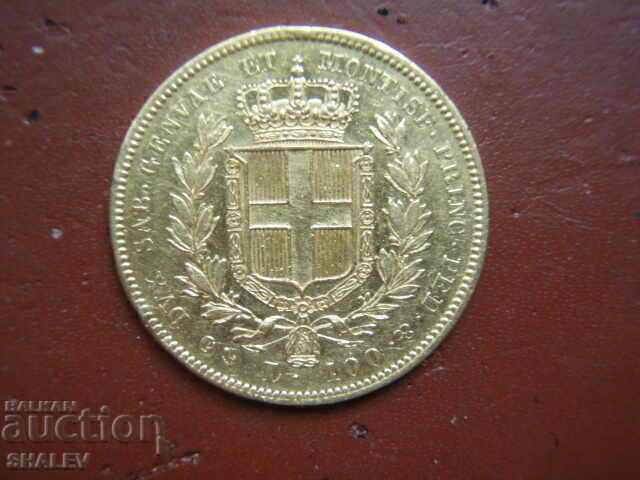 100 Lire 1840 Sardinia (100 liri Sardiniya) /2/ - XF (aur) cu preț € 4829.89 | 9446.44 BGN