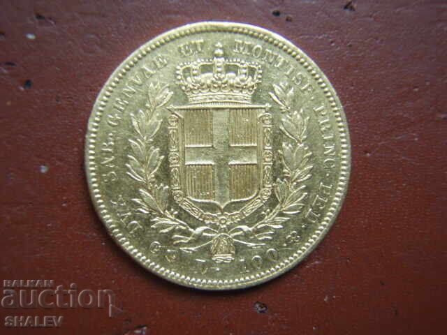 Auction  100 Lire 1840 Sardinia /2/ - XF (gold)