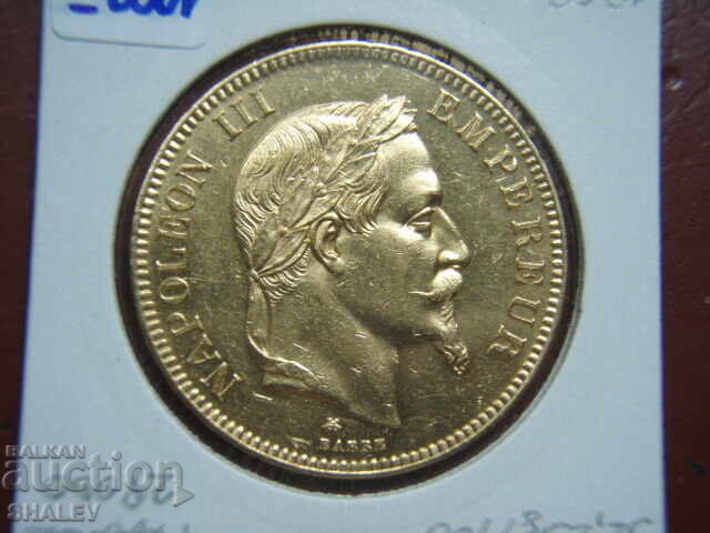 100 Franci 1869 A Franța - AU+ (aur) - 5