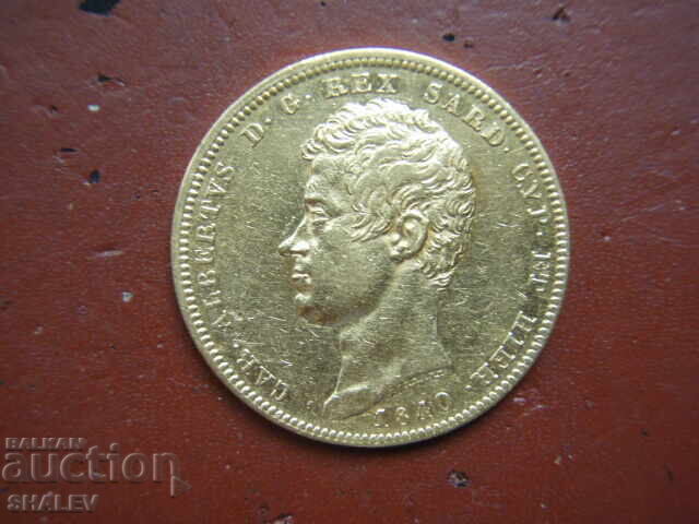 100 Lire 1840 Sardinia /2/ - XF (gold) - 7