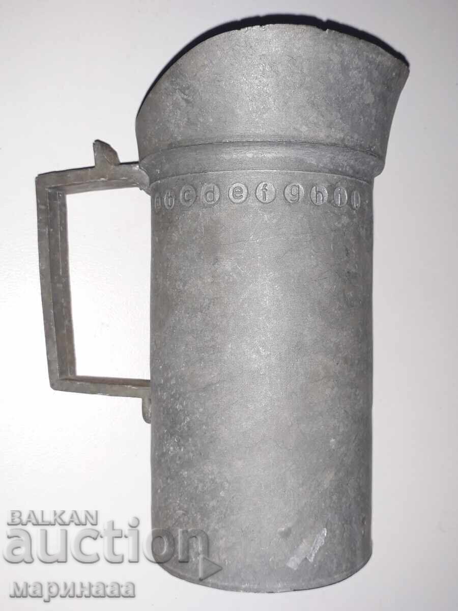 OLD MEASURES, MEASURING TOOLS. ZINC. ENGLAND - 5