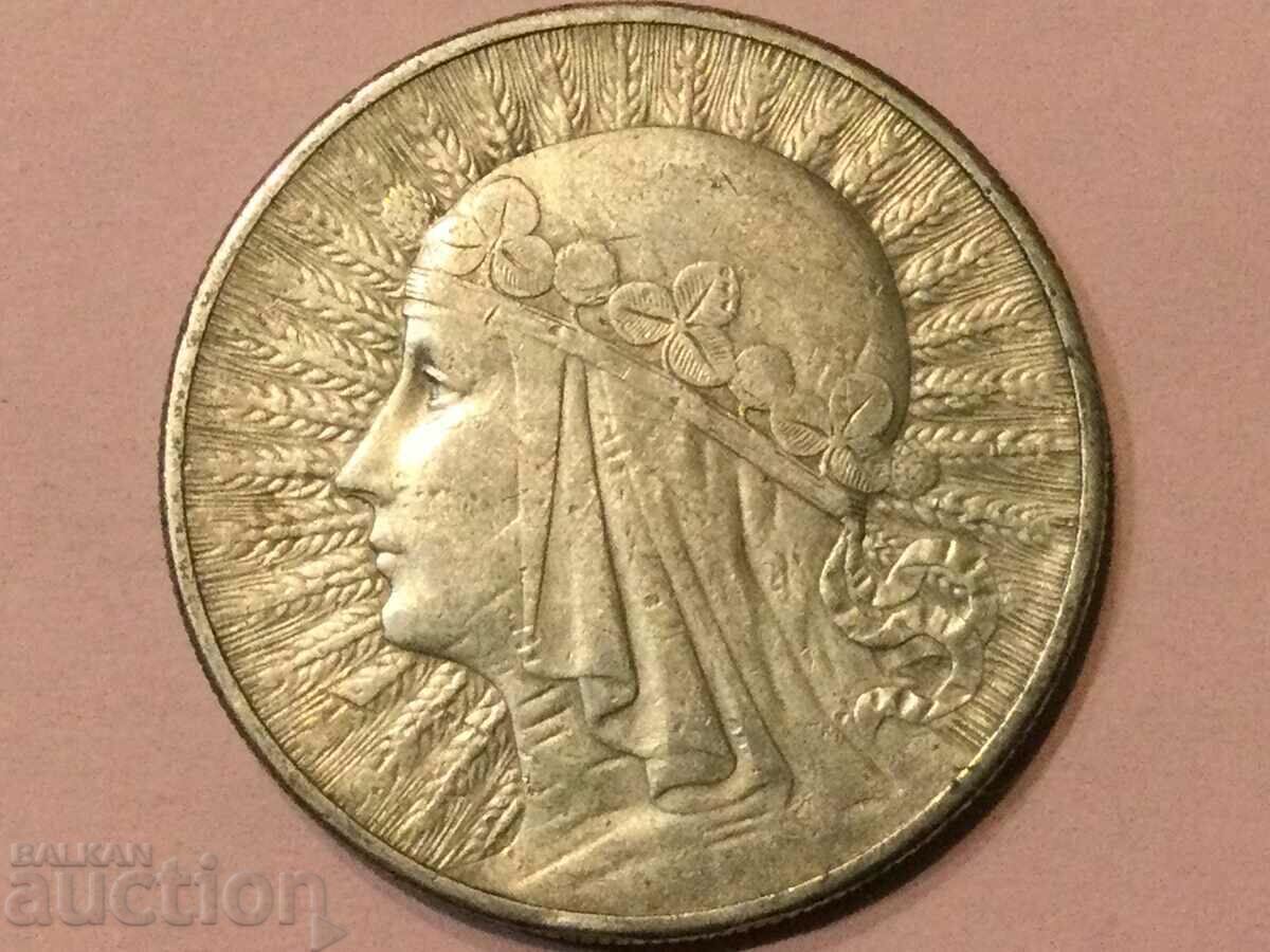 Poland 10 zlotys Queen Jadwiga 1932 beautiful silver coin with price 69.00 BGN | € 35.28 Poland 10 zlotys Queen Jadwiga 1932 beautiful silver coin with price 69.00 BGN | € 35.28