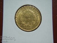 40 Franci 1808 H Franța (Frantsiya) RARĂ!!! - VF/XF (aur)