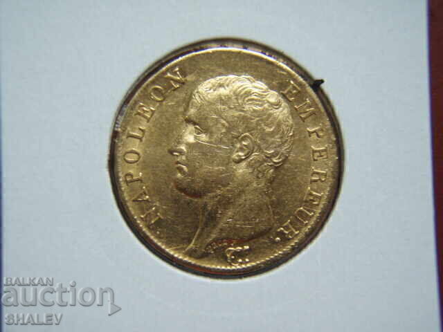 40 Franci 1806 A Franța (40 franka Frantsiya)/2- XF/AU (zlato) - 7