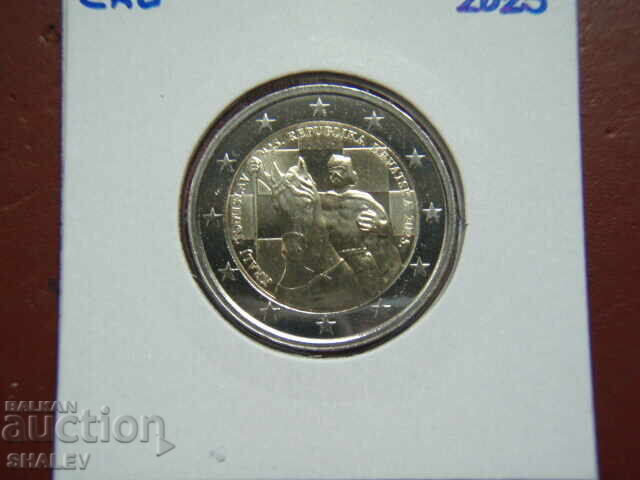 Livrarea 2 euro 2025 Croația /2 evro Khŭrvatiya "Tomislav" (1) - Unc