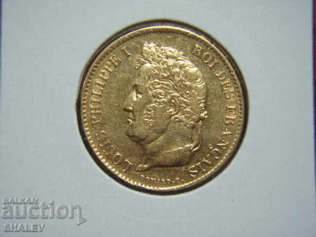 40 Φράγκα 1832 A Γαλλία (40 franka Frantsiya) - AU (χρυσός) - 5