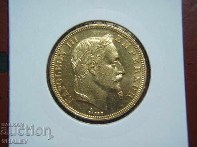 50 franci 1863 BB Franța (50 franci Franța) - AU (aur) - 5 50 franci 1863 BB Franța (50 franci Franța) - AU (aur) - 5