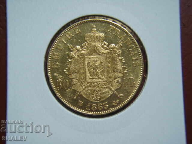 50 franci 1863 BB Franța (50 franci Franța) - AU (aur) 50 franci 1863 BB Franța (50 franci Franța) - AU (aur)