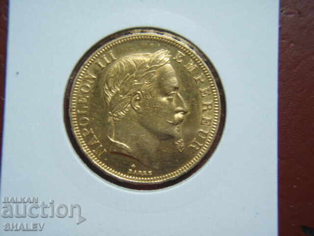 50 Francs 1866 BB France (50 Francs France) - AU (gold) - 5