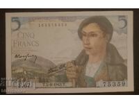 France, France 5 Francs 1943, UNC