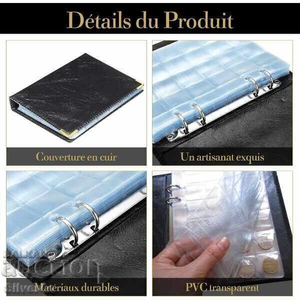 Luxury coin album for 480 coins with price 52.00 BGN | € 26.59 Luxury coin album for 480 coins with price 52.00 BGN | € 26.59
