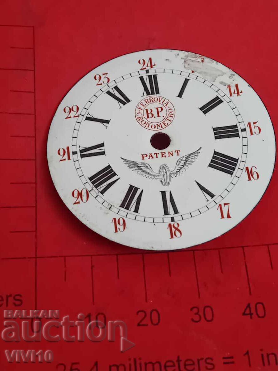 Antique pocket watch dial Antique pocket watch dial