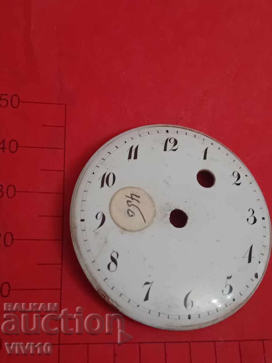 Antique pocket watch dial Antique pocket watch dial