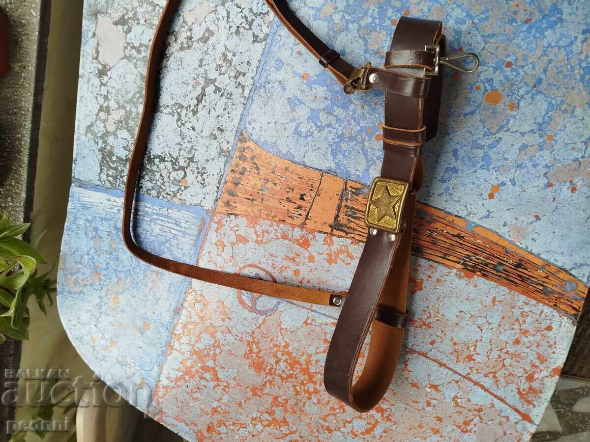 Centură militară cu portarticol, suport Centură militară cu portarticol, suport