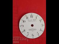 Старинен циферблат за джобен часовник