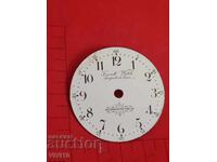 Cadran vechi de ceas de buzunar