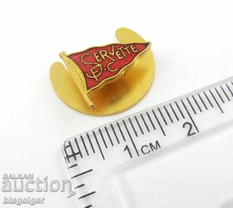 Δημοπρασία Παλαιό ποδοσφαιρικό σήμα-Μπουτονέλα-FC Servette Switzerland