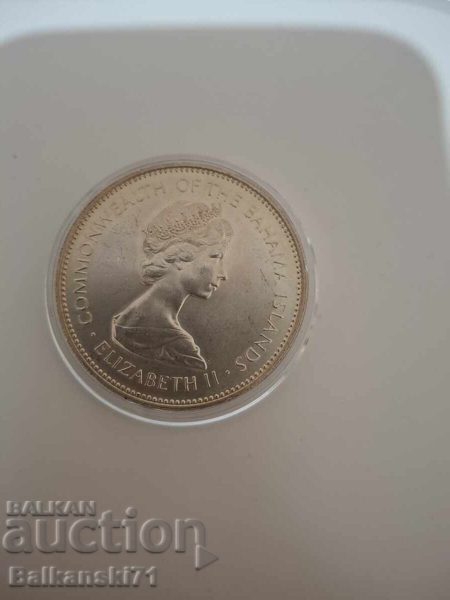 Δημοπρασία 2 δολάρια ασήμι 1972 Βαχάμες Δημοπρασία 2 δολάρια ασήμι 1972 Βαχάμες