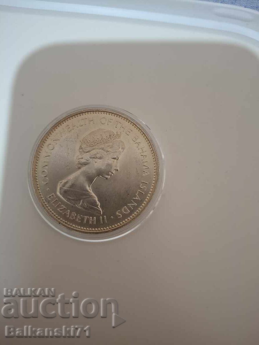 Παράδοση 2 δολάρια ασήμι 1972 Βαχάμες Παράδοση 2 δολάρια ασήμι 1972 Βαχάμες