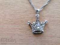 Jewelry crown with stones chain