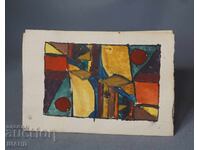 Veche pictură de maestru, pictură abstractă