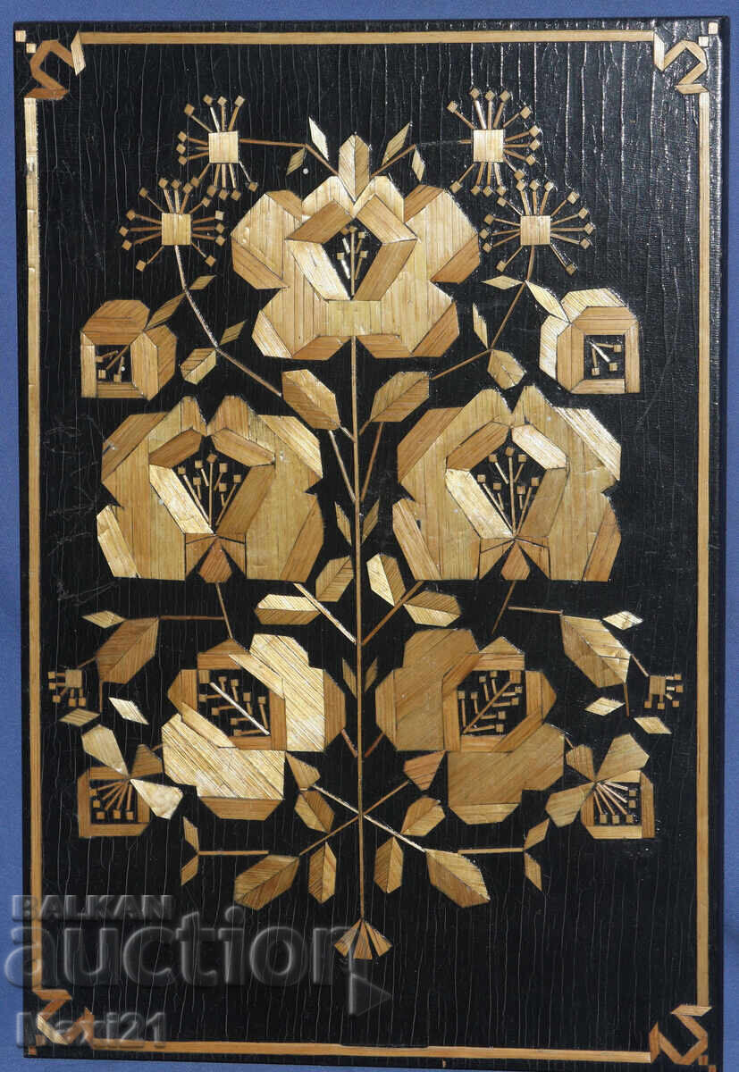 Handmade, wooden inlaid panel with price 150.00 BGN | € 76.69