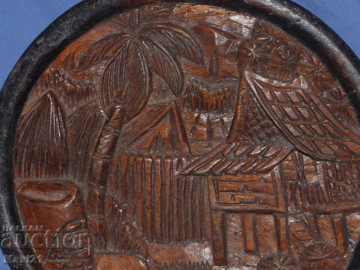 Delivery of Decorative handmade wooden panel, landscape