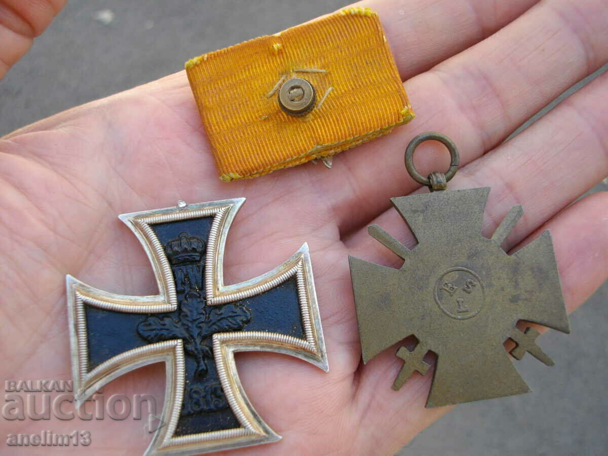 LOT DE MEDALII GERMANIA 1914 CRUCE DE FIER MINIATURA PRUSSIA - 7