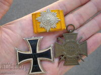 ЛОТ МЕДАЛИ ГЕРМАНИЯ 1914 ЖЕЛЕЗЕН КРЪСТ МИНИАТЮРА ПРУСИЯ