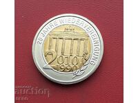 Medal - Germany 2010 - 20 Years of the Reunification of West Germany and East Germany
