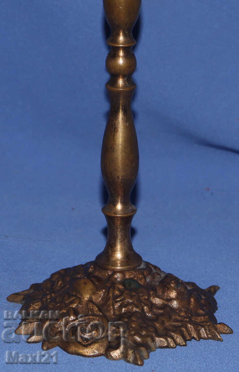 Δημοπρασία Διακοσμητικό μπρούτζινο κηροπήγιο