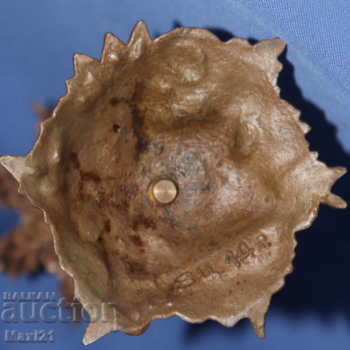 Διακοσμητικό μπρούτζινο κηροπήγιο - 7