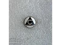 стара царска значка България СЛАВИЯ СОФИЯ на винт !