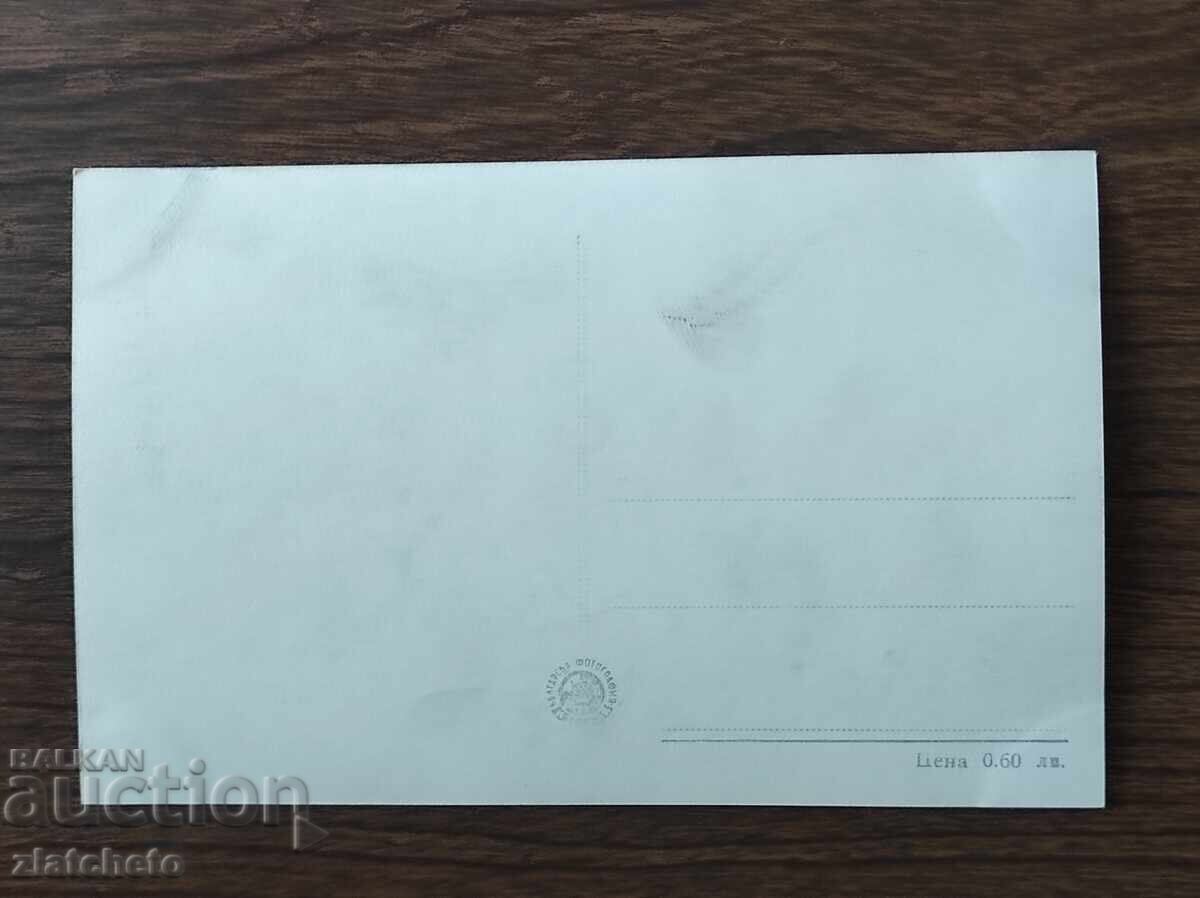 Българска пощенска карта - Павел Кадочников с цена 5.00 лв. | € 2.56