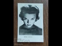 Βουλγαρική ταχυδρομική κάρτα - Nicole Courcel